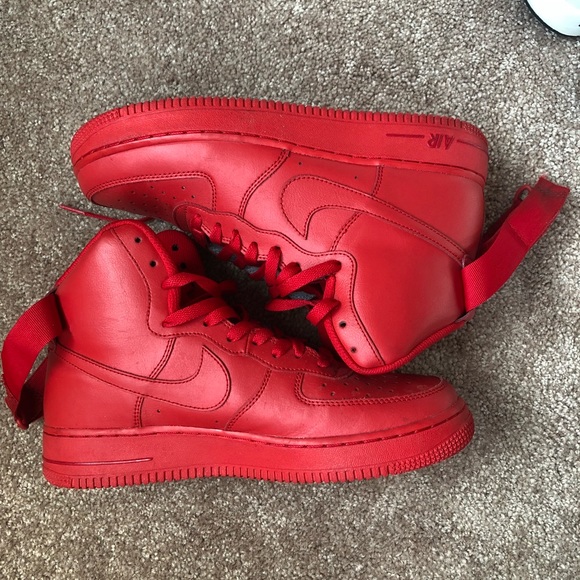 red uptown foamposites